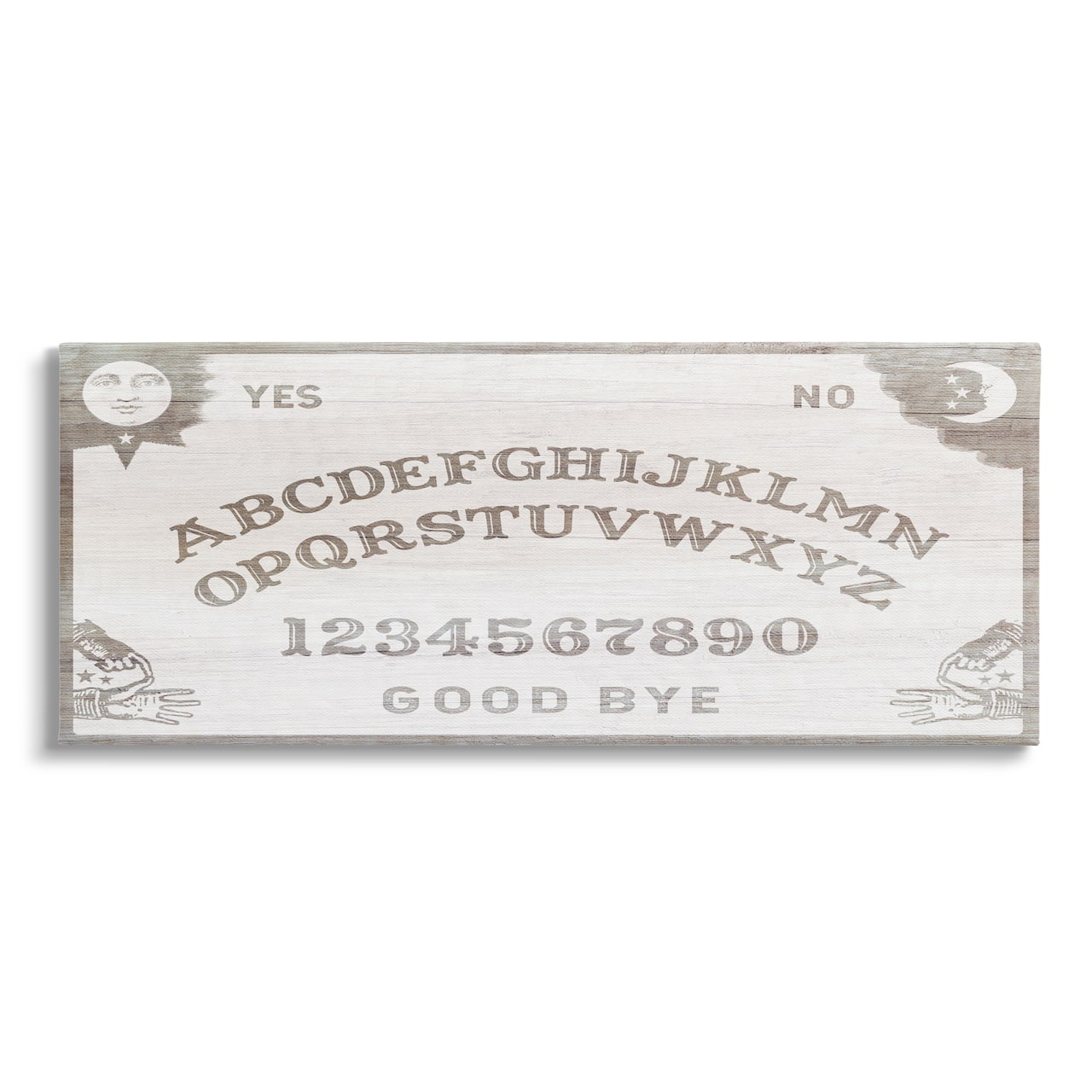 Stupell Industries Spooky Vintage Ouija Board Canvas Wall Art